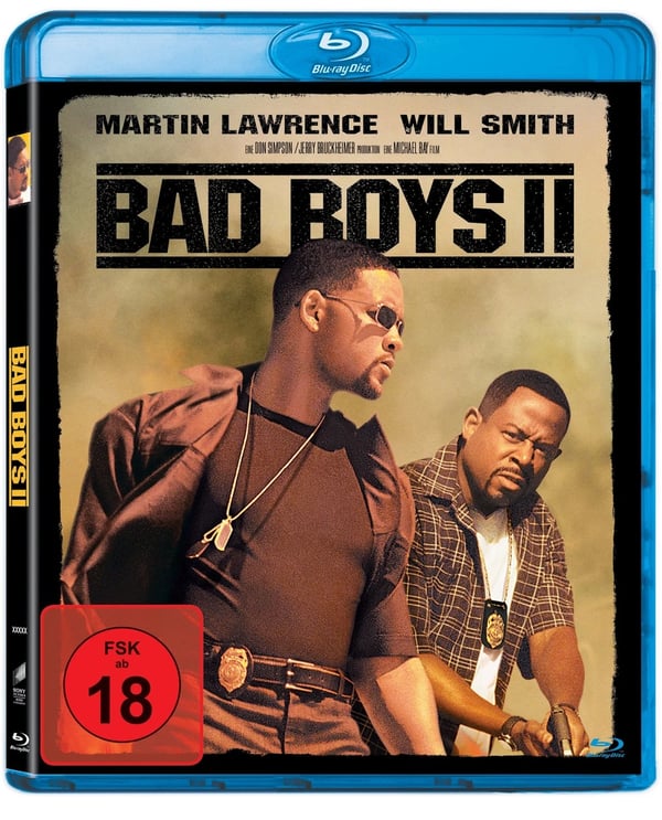 Bad Boys II (FSK 18 Jahre) Bluray (Bluray) Lawrence Martin Smith Will Molla Brand New