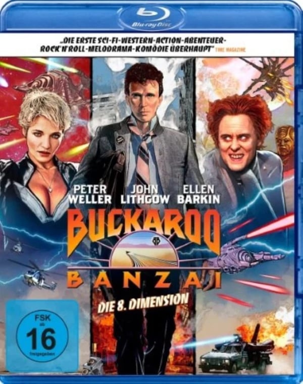 Rauch, E: Buckaroo Banzai die 8. Dimension (Bluray) Brand New