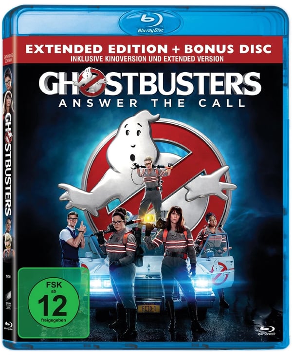 Ghostbusters Answer The Call: Extended Edition + Bonusdisc (Bluray) Brand New