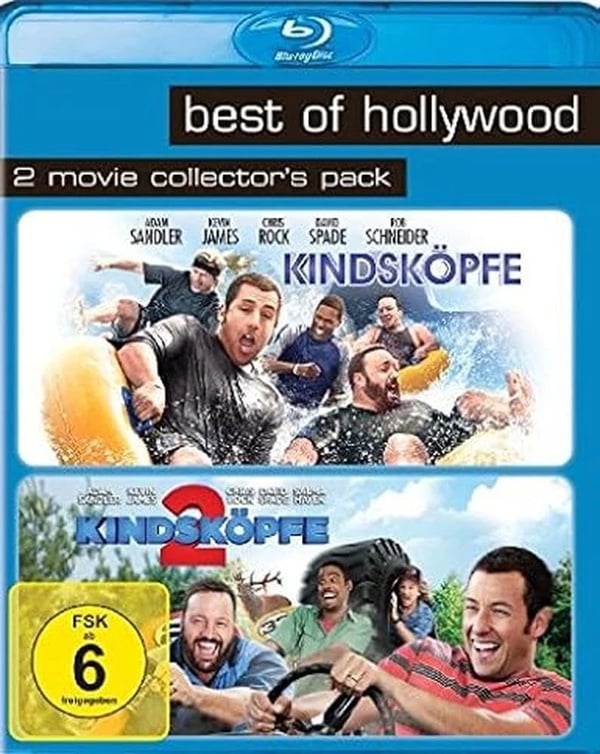 KINDSKPFE 1 & 2 (BLURAY) V (Bluray) Chris Rock Rob Schneider Dennis Dugan Brand New