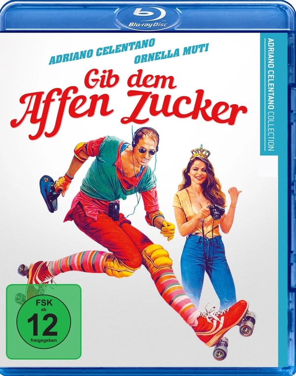 GIB DEM AFFEN ZUCKER MOVIE (Bluray) Muti Ornella Garinei Enzo Celentano Celi Brand New