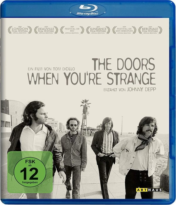 The Doors When Youre Strange (Bluray) Morrison Jim Manzarek Ray Ray Manzarek Brand New