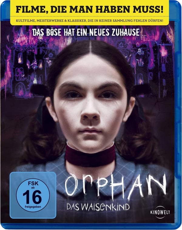 ORPHAN MOVIE (Bluray) Vera Farmiga Brand New
