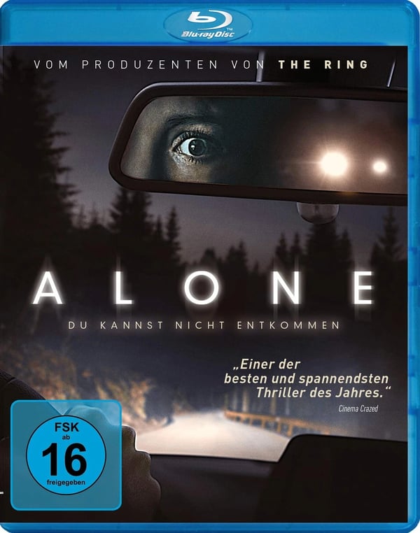 Alone Du kannst nicht entkommen (Bluray) Jonathan Rosenthal Jules Willcox Brand New