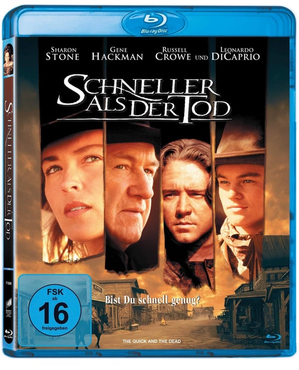 SCHNELLER ALS DER TOD (BLURAY (Bluray) Sharon Stone Gene Hackman Russell Crowe Brand New