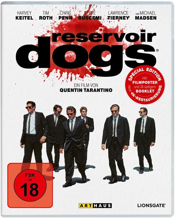 Reservoir Dogs Special Edition (Bluray) Keitel Harvey Roth Tim Buscemi Steve Brand New