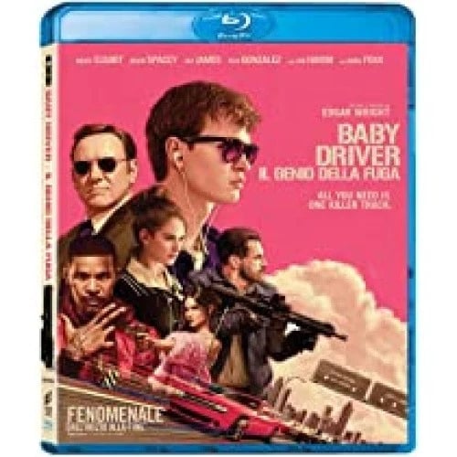 baby driver il genio della fuga blu ray BluRay Italian Import [Region Brand New