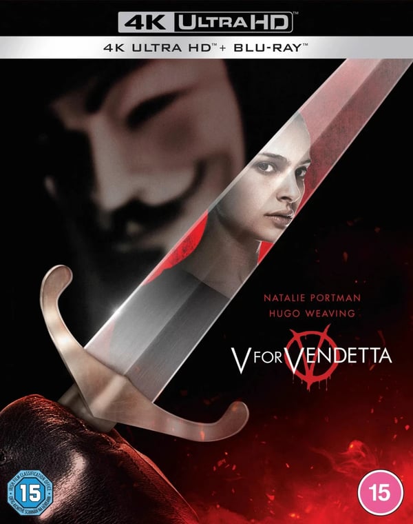 V for Vendetta 4K Ultra HD Blu Ray Brand New