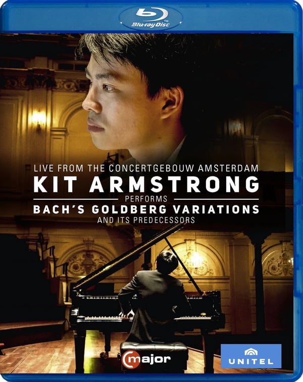 Kit Armstrong Performs Bach's Goldberg Variations (Bluray) Kit Armstrong Brand New