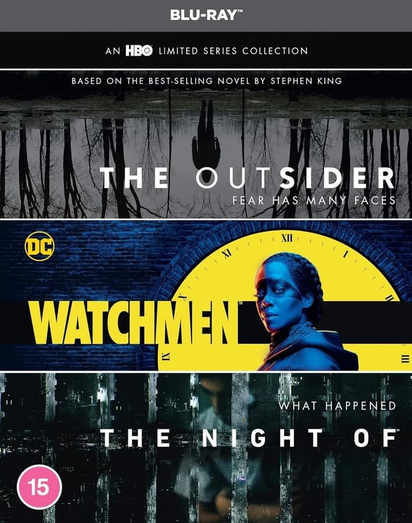 The Outsider / Watchmen / The Night Of (Bluray) Brand New The Outsider / Watchmen / The Night Of (Bluray) Brand New