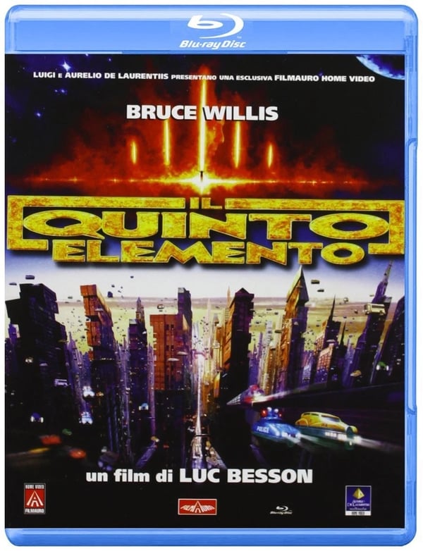 Il Quinto Elemento (Bluray) bruce willis milla jovovich Brand New