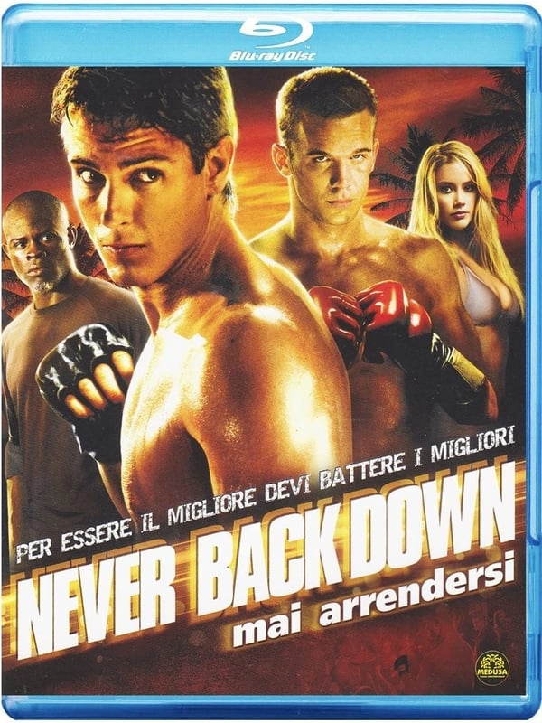 Never Back Down Mai Arrendersi (Bluray) Sean Faris Amber Heard Leslie Hope Brand New