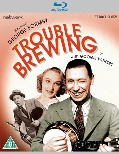 Trouble Brewing Bluray (2020) George Formby, Kimmins (DIR) cert U Brand New