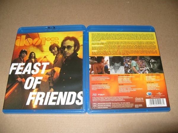 The Doors Feast Of Friends 2014 Bluray (Not ) (D7) Brand New