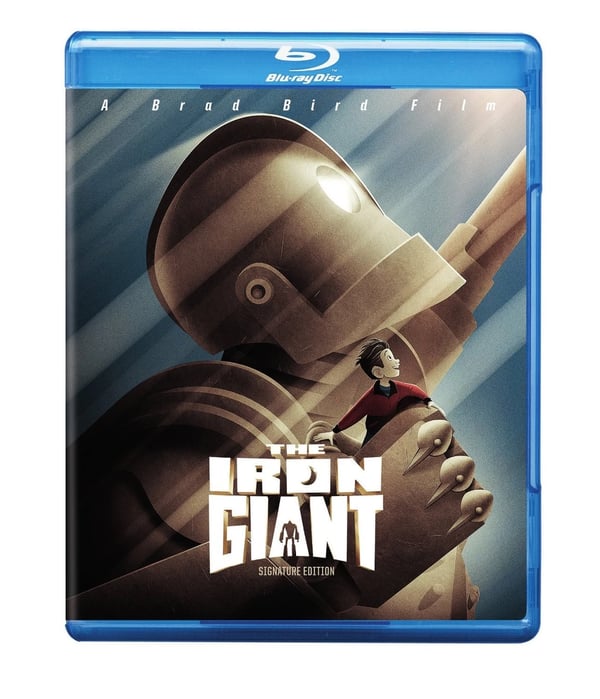 THE IRON GIANT : SIGNATURE EDITION BLU RAY Region free for Brand New