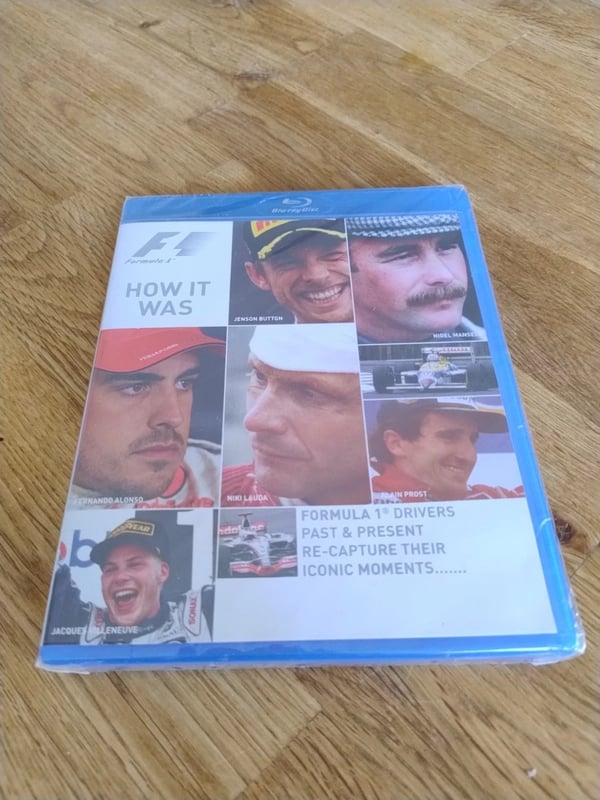 BLURAY F1 HOW IT WAS Brand New