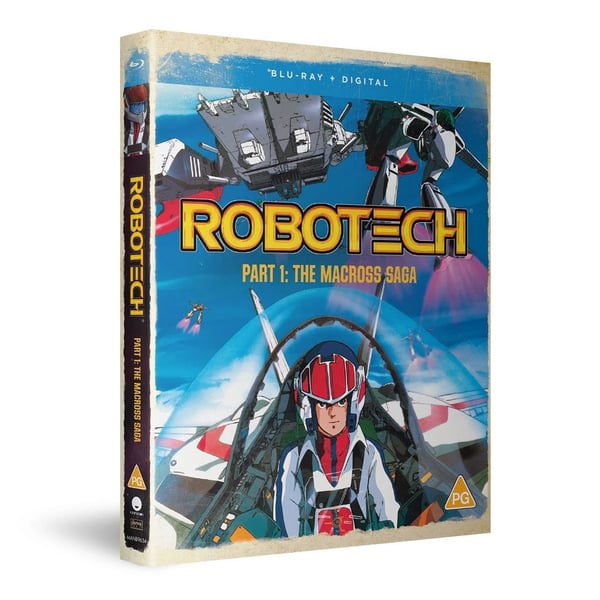 RoboTech Part 1 (The Macross Saga) + Digital Copy (Bluray) Brand New