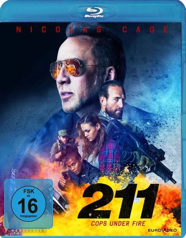 211 2018 / Nicolas Cage / Michael Rainey Jr Region B Blu Ray Brand New