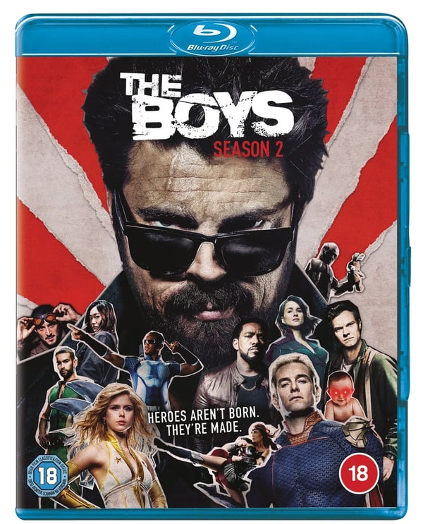 The Boys: Season 2 (Bluray) Chace Crawford Dominique McElligott Aya Cash Brand New