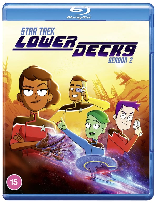 Star Trek: Lower Decks Season 2 (Bluray) Tawny some Jack Quaid Brand New