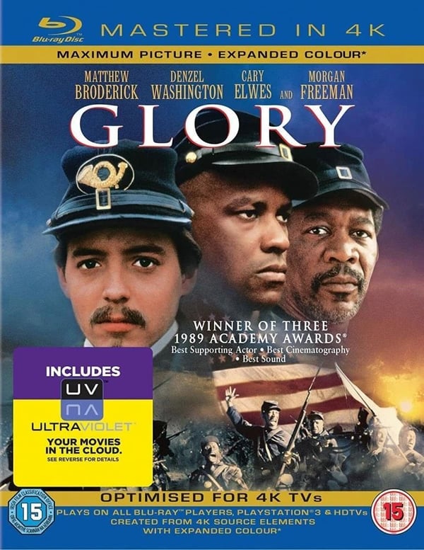 Glory (4K BluRay) Bluray (N/A) Matthew Broderick Brand New