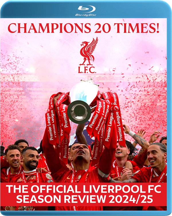 The Official Liverpool FC Season Review 24/25 [Bluray] Brand New