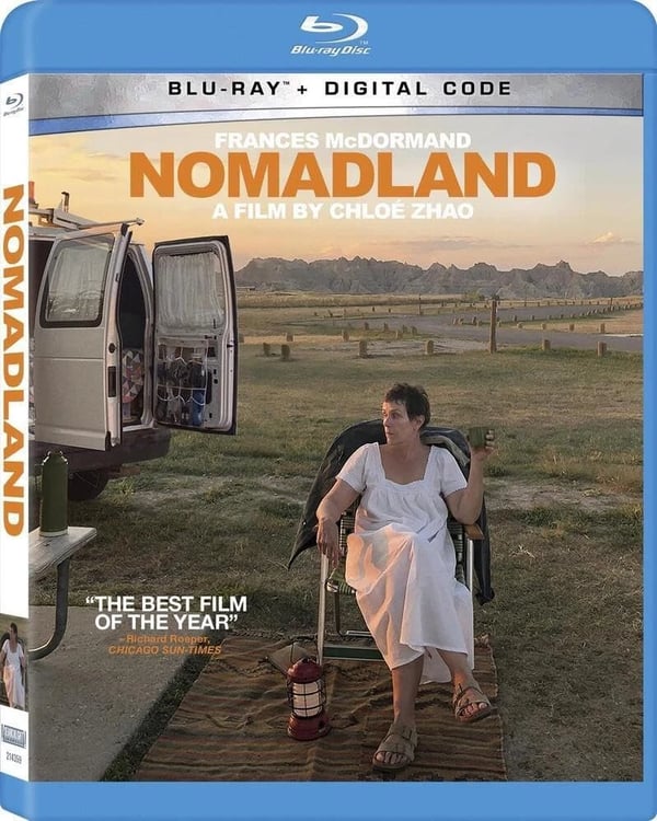 Nomadland Bluray Frances McDormand Region Free Brand New