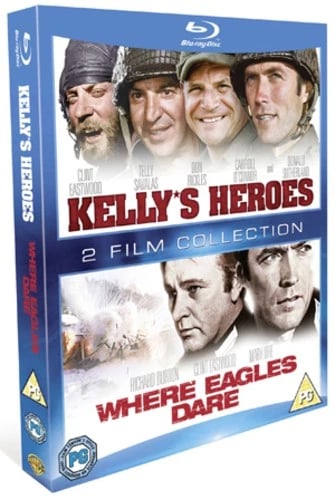 Kelly's Heroes/Where Eagles Dare DVD (2012) Clint Eastwood, Hutton (DIR) cert Brand New