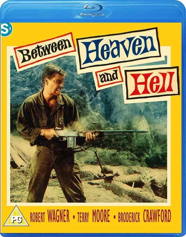 Between Heaven and Hell BluRay Robert Wagner, World War 2 Drama Brand New