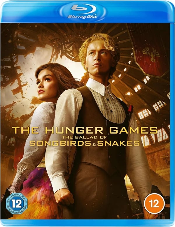 HUNGER GAMES PART 5 BALLAD OF SONGBIRDS AND SNAKES BLU RAY PREQUEL MOVIE FILM Brand New