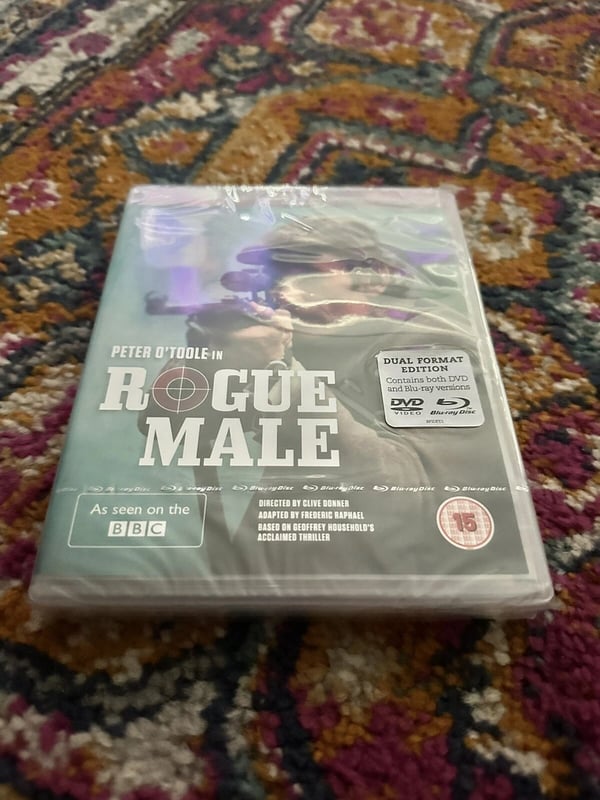 Rogue Male (Peter O'Toole) Blu Ray Brand New