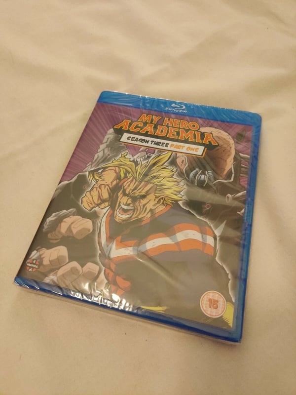 My Hero Academia Season 3 Part 1 Bluray Brand New