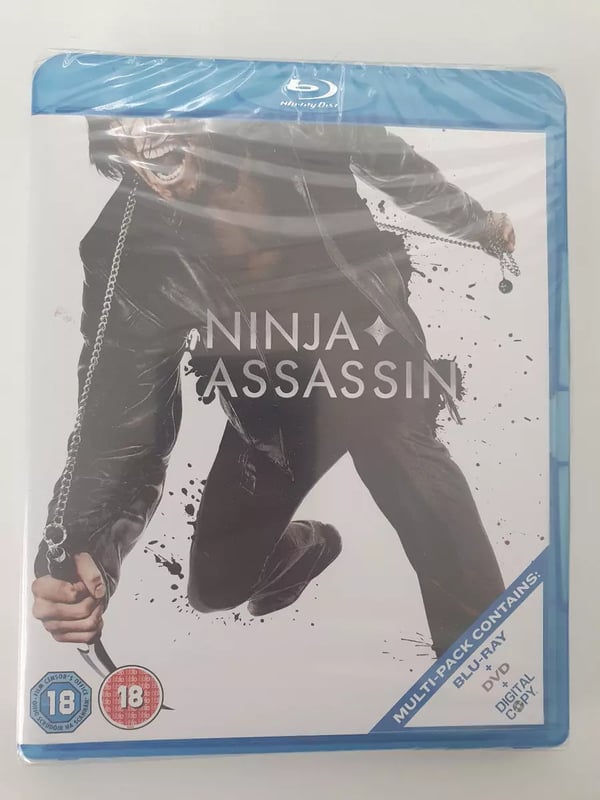 NINJA ASSASSIN Blu Ray Brand New