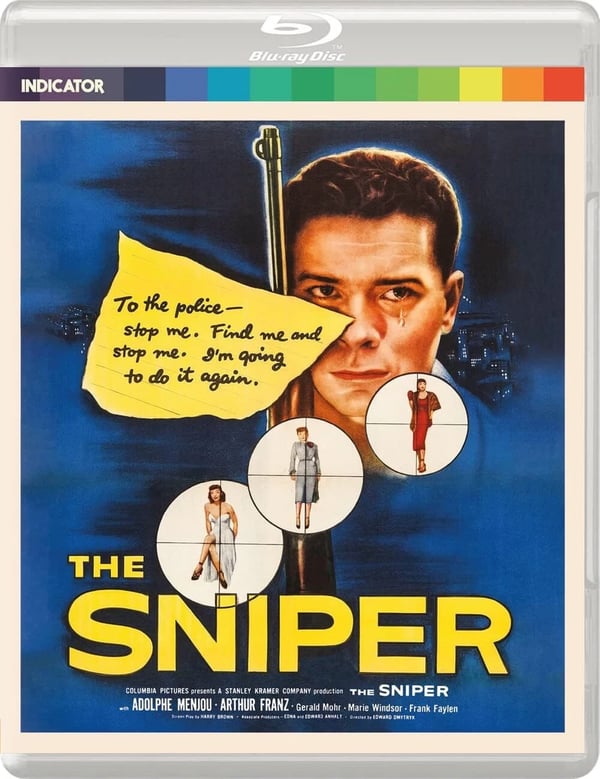The Sniper Standard Edition [Bluray] Brand New