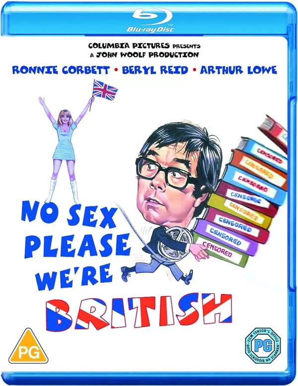No Sex Please, Were British [Bluray] Brand New