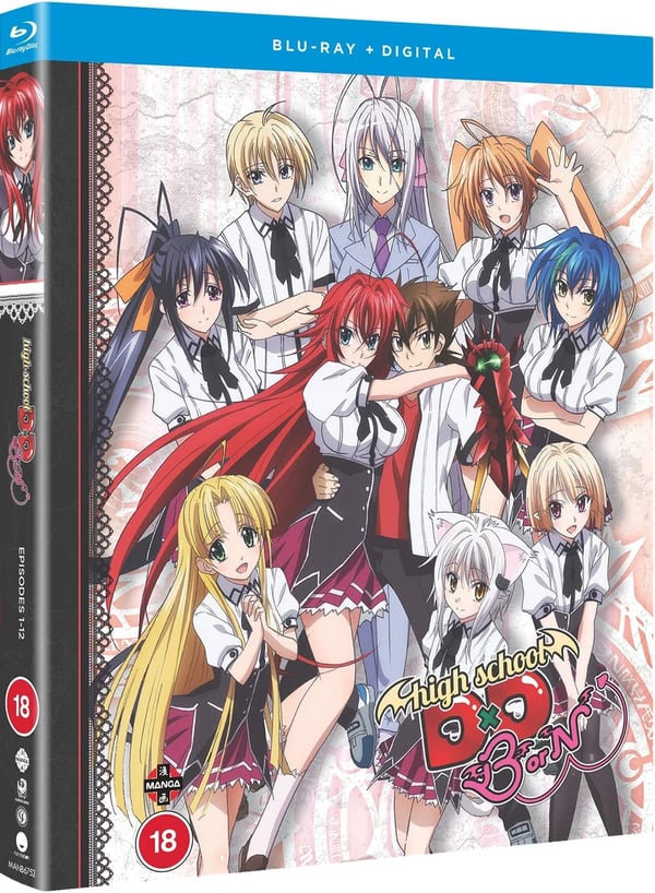 High School DxD BorN (Season 3) Bluray + Free Digital Copy [DVD] Brand New