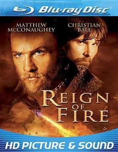 REIGN OF FIRE Region A Blu Ray,US Import Brand New