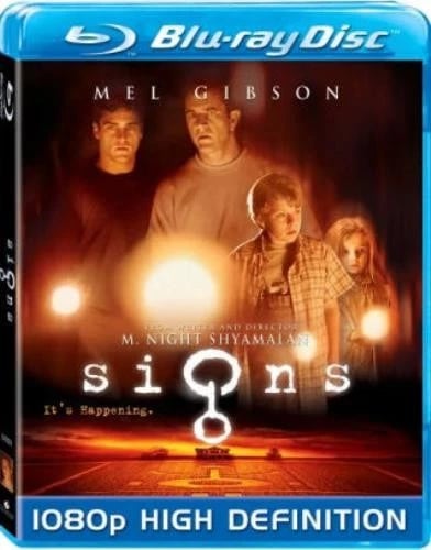 SIGNS (2002) Region A Blu Ray,US Import Brand New