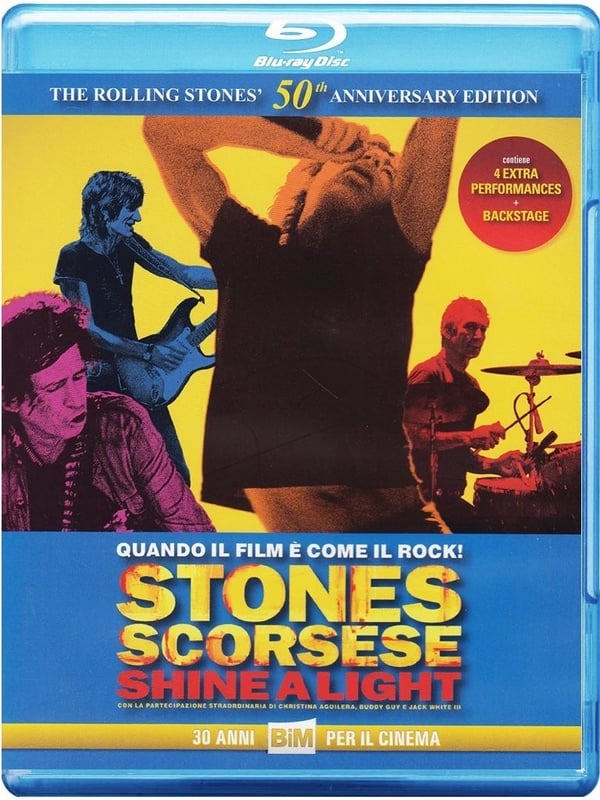 shine a light (Bluray) mick jagger ron wood Brand New
