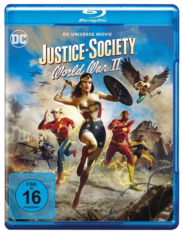 DCU Justice Society: World War II (Bluray) Brand New