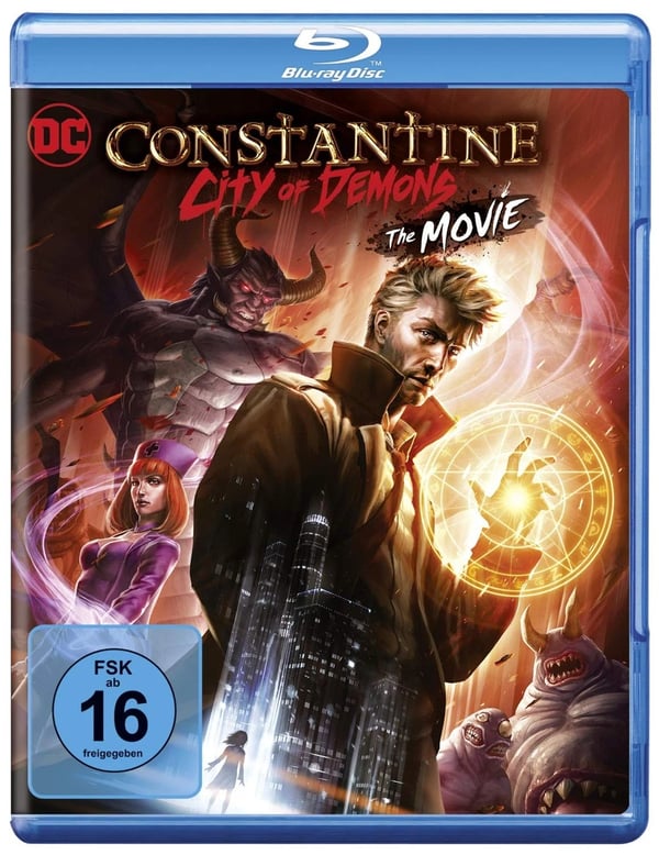 DC Constantine: City of Demons (Bluray) Brand New