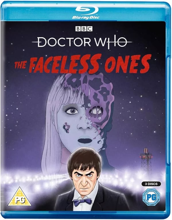 BBC DOCTOR WHO THE FACELESS ONE BLU RAY David Ellis Anneke Wills R2 Brand New