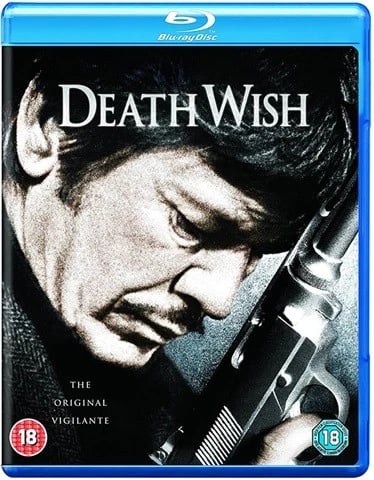 Death Wish (18) 1974 Bluray Region 2 PAL Brand New