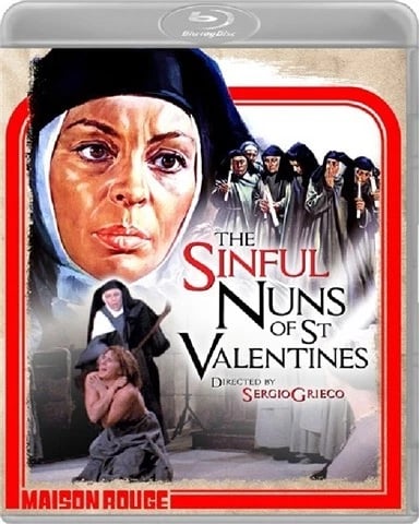 Sinful Nuns of Saint Valentine, The (18) 1974 Bluray Brand New