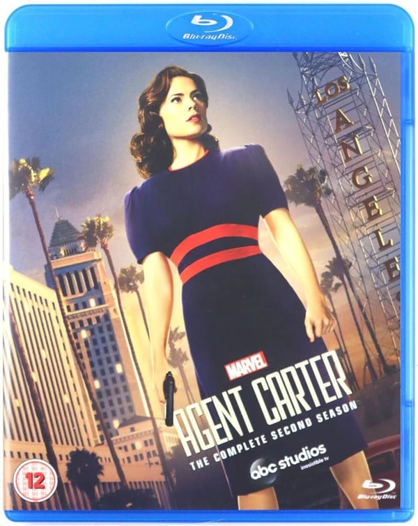 MARVEL'S AGENT CARTER COMPLETE SERIES 2 Bluray 2ND SECOND SEASON TWO R2 Brand New