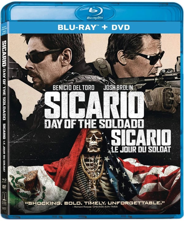 Sicario: Day of the Soldado (Bluray + DVD) (Bluray) Benicio Del Toro Brand New