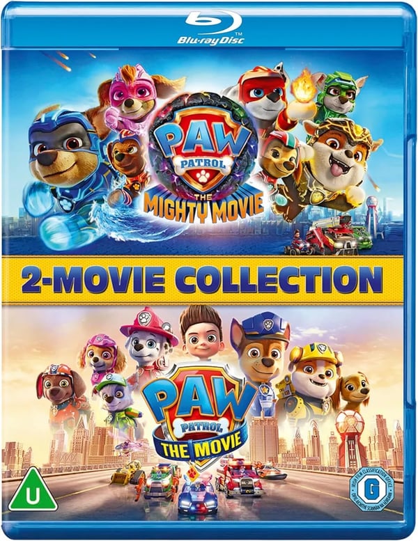 Paw Patrol 2Movie Collection [Bluray] [Region A B C] Brand New