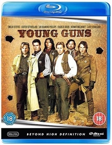 Young Guns 2 (12) 1990 Bluray Region 2 PAL Brand New