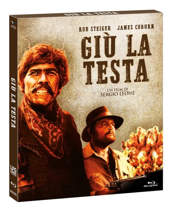 Giu' La Testa (BluRay) (Bluray) Rod Steiger James Coburn Romolo Valli Brand New