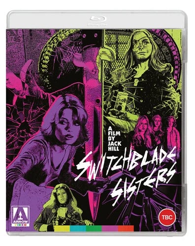 Switchblade Sisters Bluray (2021) Robbie Lee, Hill (DIR) cert TBC Brand New